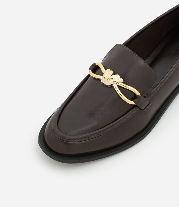 Zapato Mocasine en PU con Detalle Metálico 7