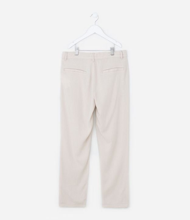 Pantalón Infantil en Viscolino con Lazo - Talle 5 a 14 Años 3