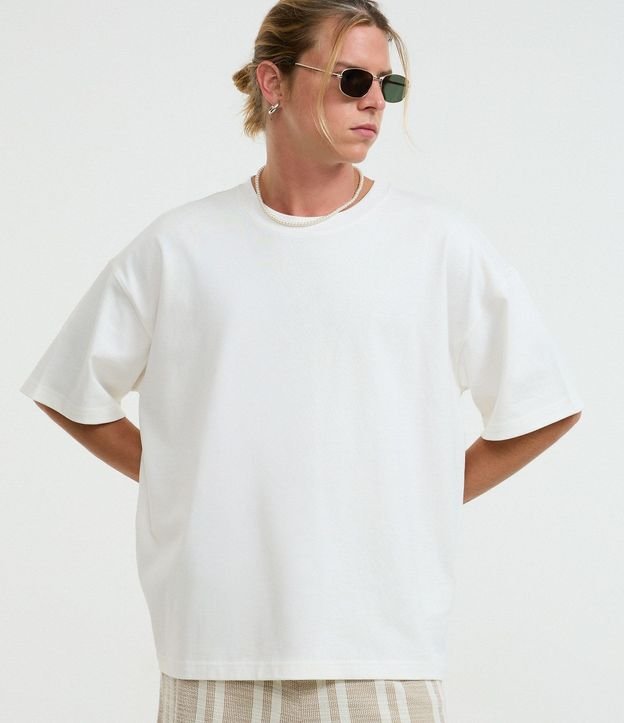 Remera Básica Overboxy en Algodón