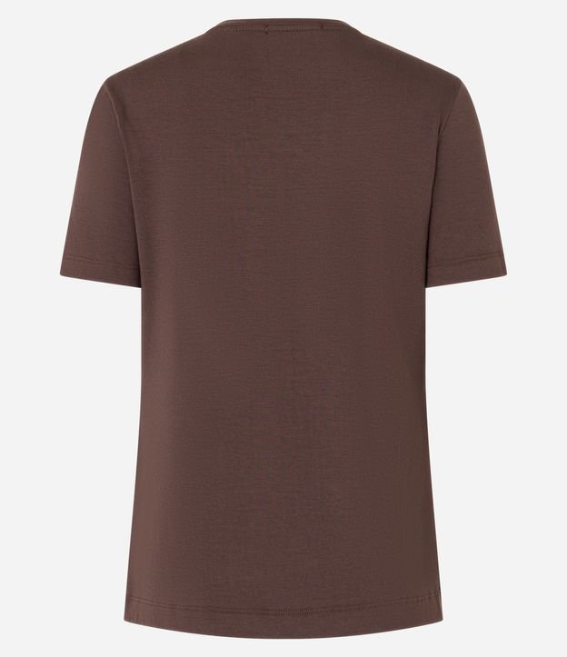Blusa Básica en Viscosa con Escote V 6