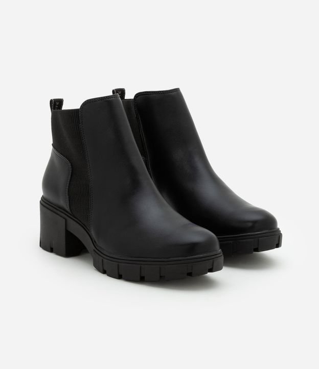 Bota Chelsea en PU con Suela Track y Detalle Acanalado 2