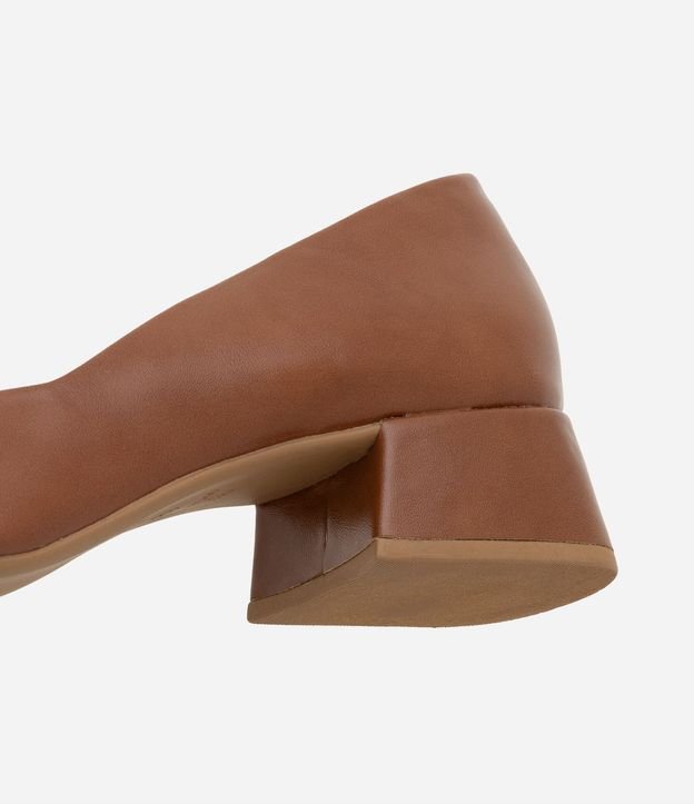 Zapato Scarpin Básico con Tacón Bloque 6