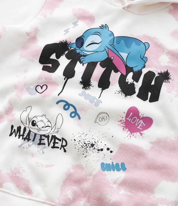 Saco Infantil con Estampa de Stitch Tie Dye - Talle 5 A 14 8