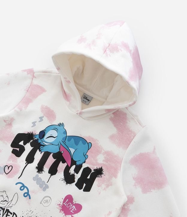 Saco Infantil con Estampa de Stitch Tie Dye - Talle 5 A 14 9