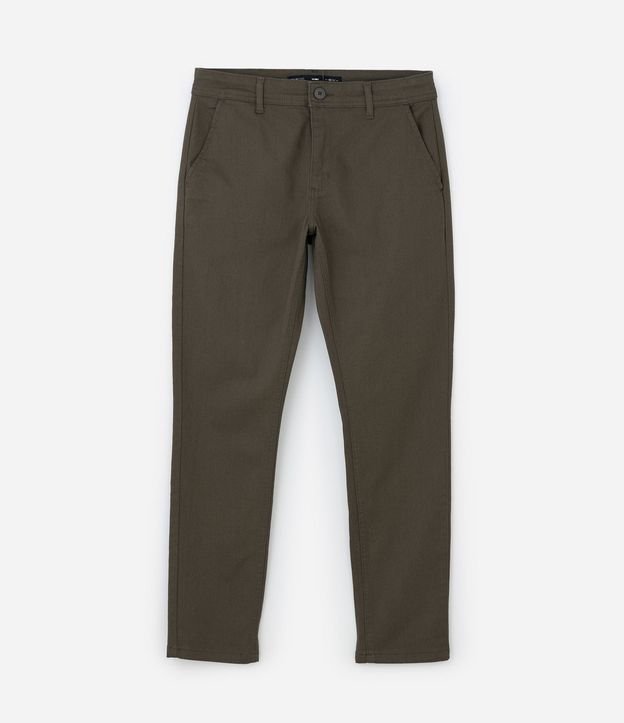Pantalón Skinny en Sarga con Elastano 5