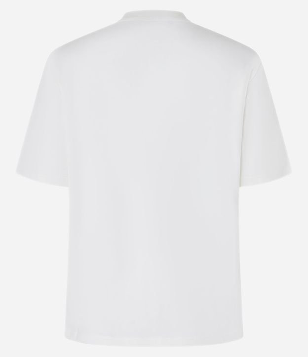 Blusa en Algodón con Bordado de Lazos con Perlas 8