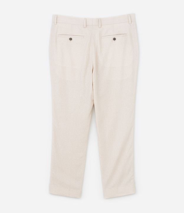 Pantalón Relaxed en Viscolino con Cintura Trabilla 9