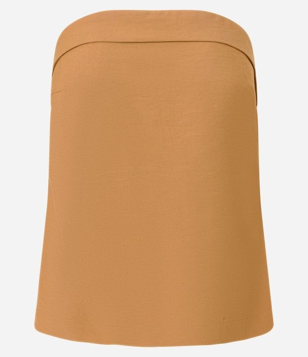 Blusa en Sastrería Twill Sin Breteles 6