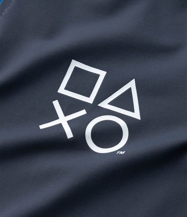 Remera Infantil con Protección UV Estampa Playstation - Talle 5 a 14 años 4