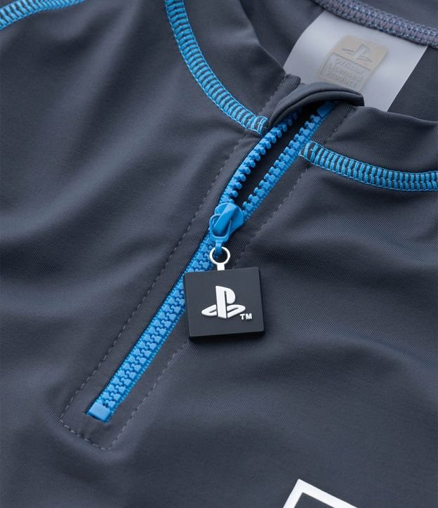Remera Infantil con Protección UV Estampa Playstation - Talle 5 a 14 años 9