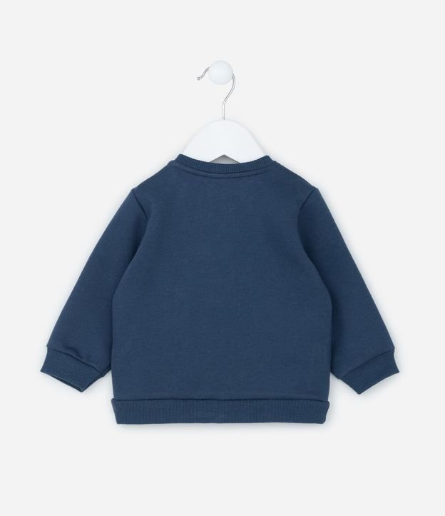 Saco Infantil con Estampa Interactiva Osito - Talle 0 a 18 meses 2