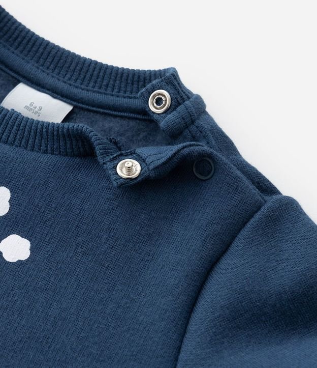 Saco Infantil con Estampa Interactiva Osito - Talle 0 a 18 meses 5