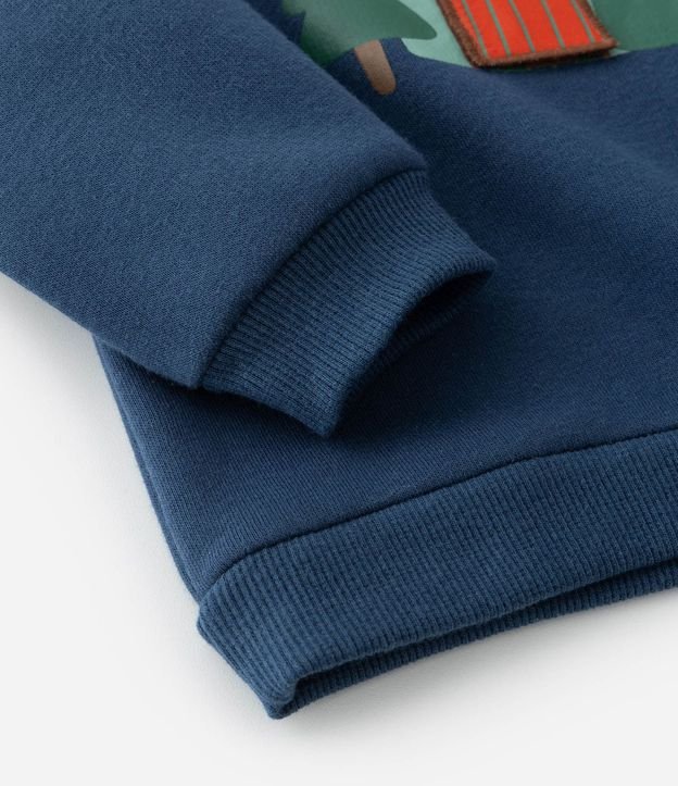 Saco Infantil con Estampa Interactiva Osito - Talle 0 a 18 meses 7