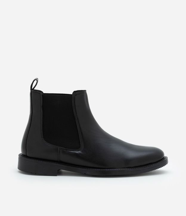 Bota en Cuero con Cano Mediano