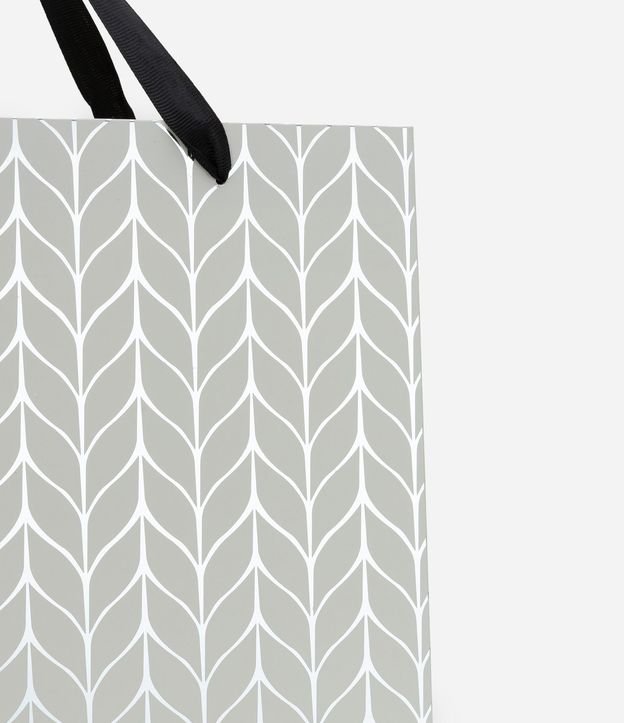 Bolsa de Regalo Mediana con Estampa Espina del Pez 2