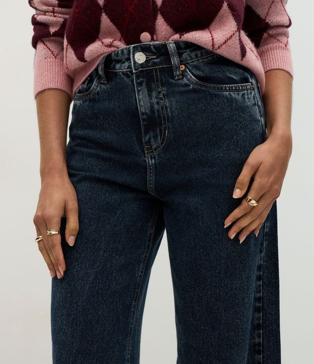 Pantalón Wide Leg en Jeans con Tiro Alto 5