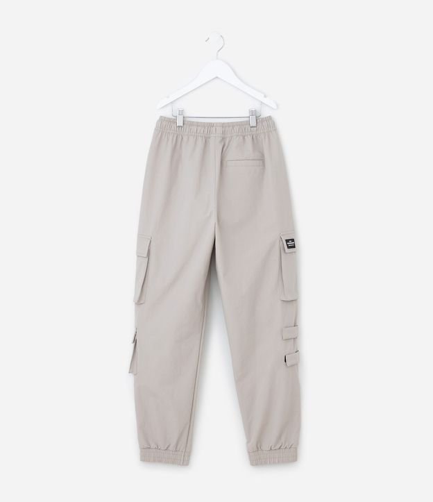 Pantalón Infantil en Microfibra con Bolsillos y Velcro - Talle 5 a 14 años 3