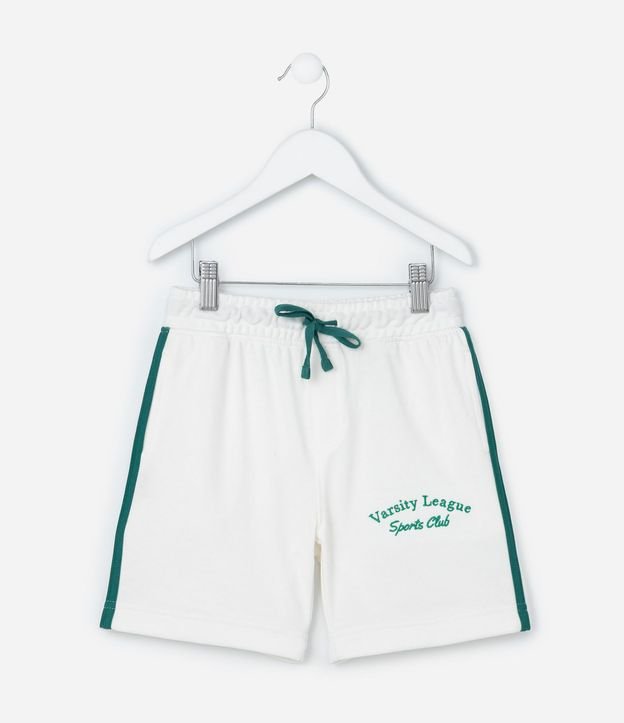Bermuda Infantil con Detalles Contrastantes - Talle 5 a 14 años