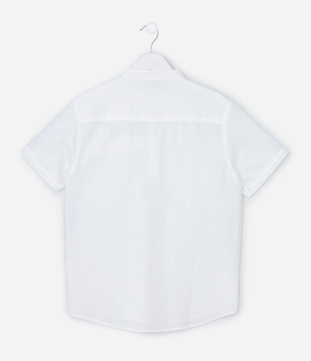 Camisa Infantil Bata Texturizada - Talle 5 a 14 años 3