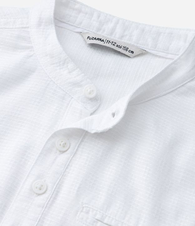 Camisa Infantil Bata Texturizada - Talle 5 a 14 años 6