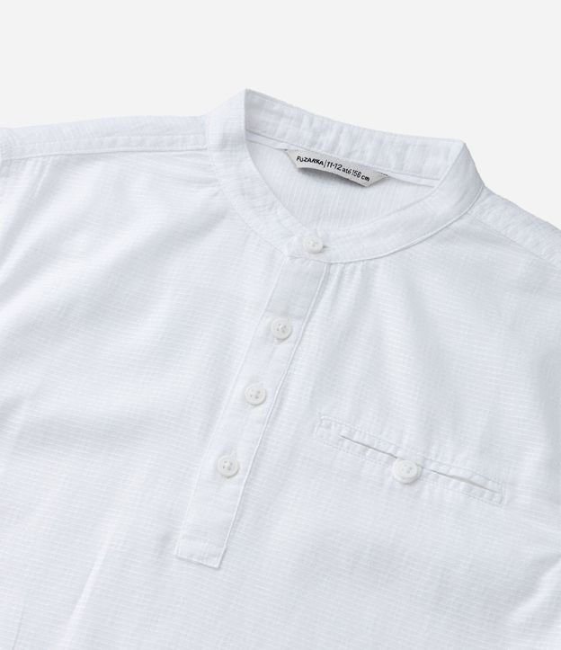 Camisa Infantil Bata Texturizada - Talle 5 a 14 años 7