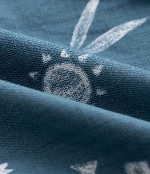 Camisa Infantil en Franela con Estampa Tropical - Talle 5 a 14 años 4
