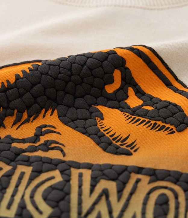 Remera Comfort Infantil con Estampa Jurassic World - Talle 5 a 14 años 5