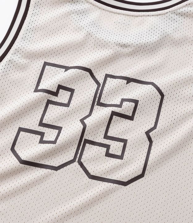 Musculosa Deportiva de Baloncesto con Tecnologia Dry y Estampa Lettering Miami 13