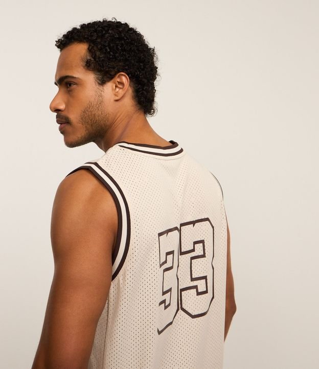 Musculosa Deportiva de Baloncesto con Tecnologia Dry y Estampa Lettering Miami 3