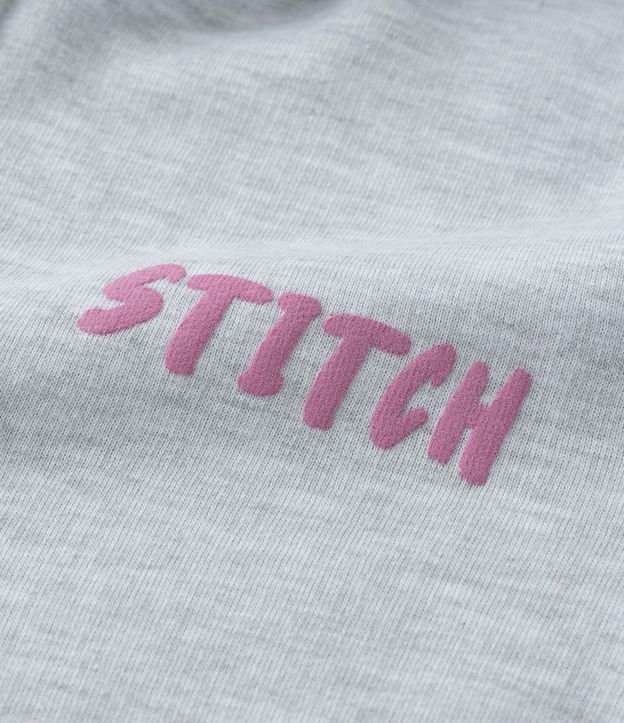 Saco Infantil en Algodón con Estampa Stitch - Talle 5 a 14 años 4