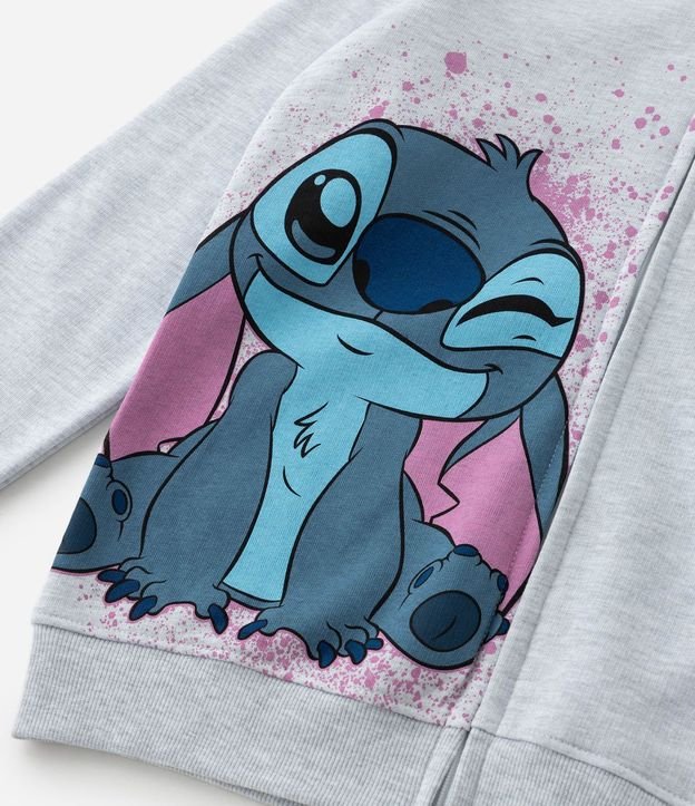 Saco Infantil en Algodón con Estampa Stitch - Talle 5 a 14 años 5