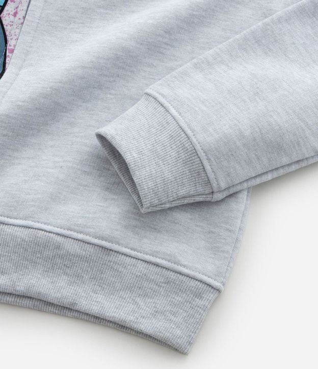 Saco Infantil en Algodón con Estampa Stitch - Talle 5 a 14 años 7