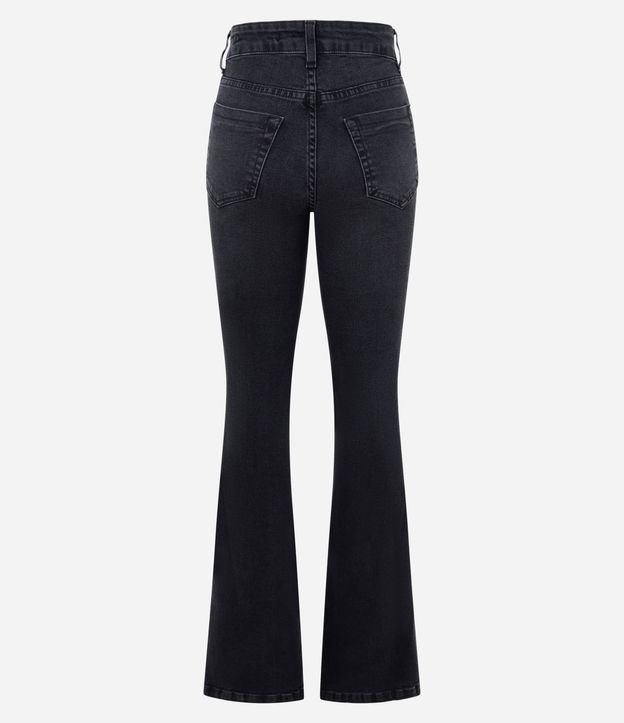 Pantalón Boot Cut en Jeans con Tiro Alto 7