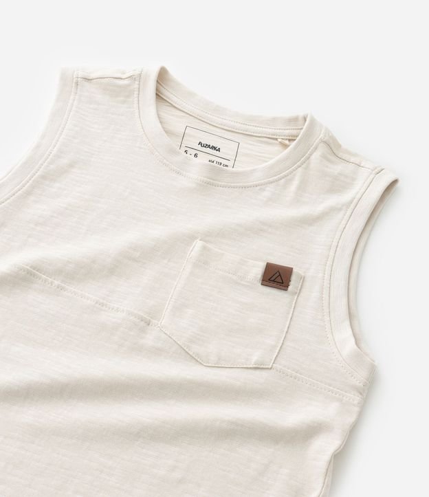 Musculosa Infantil en Flamé con Bolsillo - Talle 5 a 14 años 7