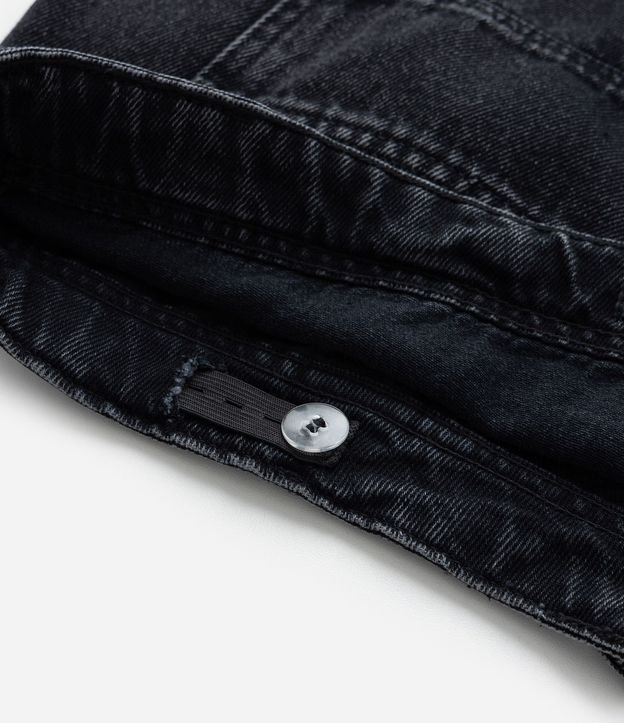 Pantalón Wide Leg en Jeans Marmorizado Curve & Plus Size 11