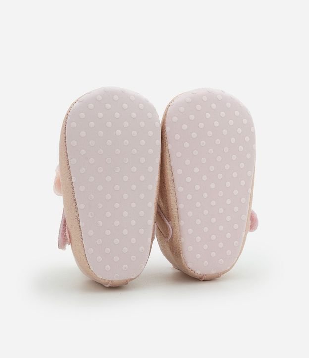 Zapatilla Infantil con Tira de Flores y Cinta para el Pelo - Talle 15 a 19 4