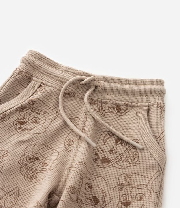 Bermuda Infantil con Textura y Estampa Paw Patrol - Talle 1 a 6 años 8