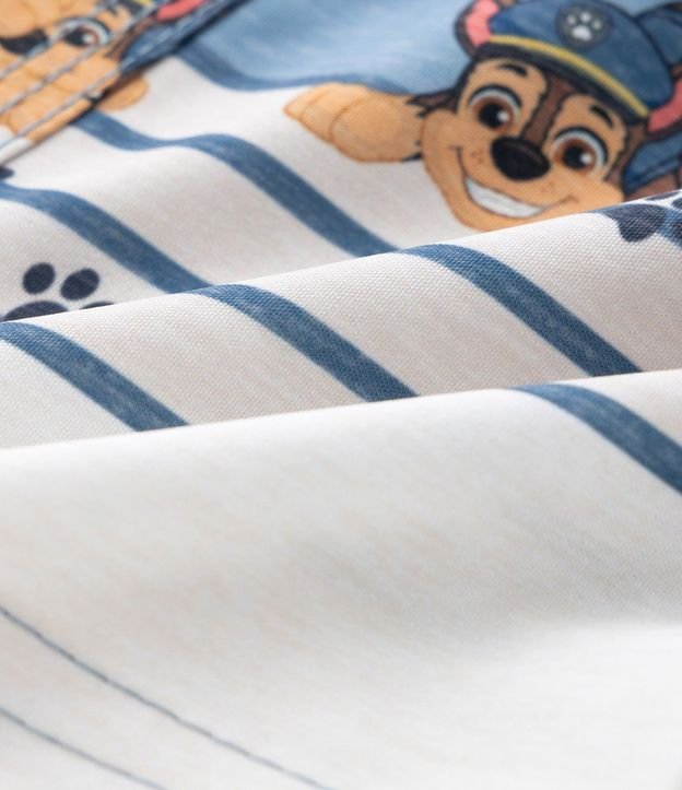 Bermuda Infantil con Estampa Rayas Paw Patrol - Talle 1 a 6 años 4