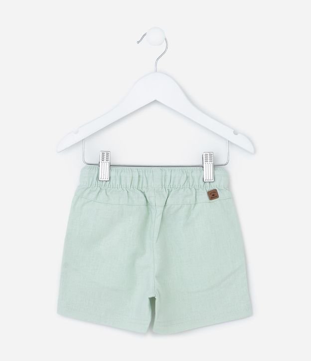 Bermuda Infantil en Lino con Bolsillo - Talle 1 a 5 años 3