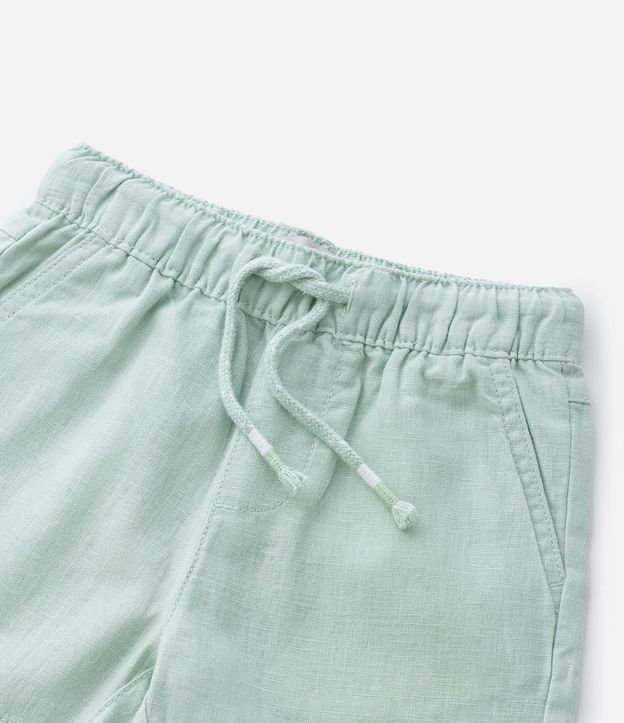 Bermuda Infantil en Lino con Bolsillo - Talle 1 a 5 años 9