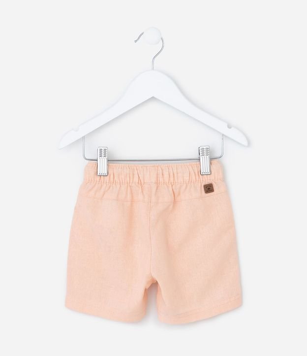Bermuda Infantil en Lino con Bolsillo - Talle 1 a 5 años 3