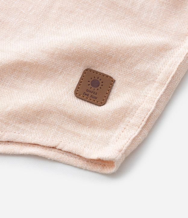 Camisa Infantil en Viscolino con Pequeño Bolsillo - Talle 1 a 4 años 6
