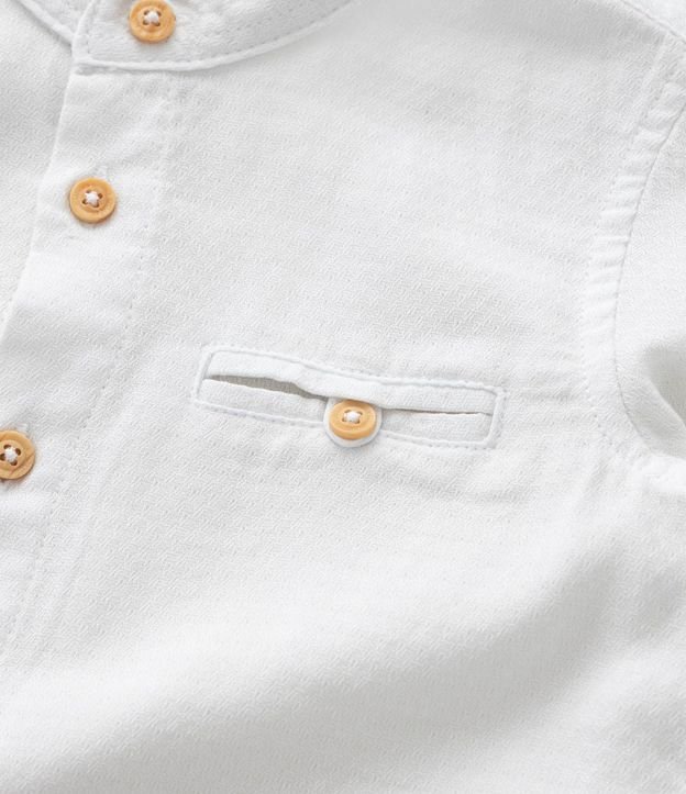 Camisa Infantil con Cuello Padre y Botones Contrastantes - Talle 1 a 6 años 7