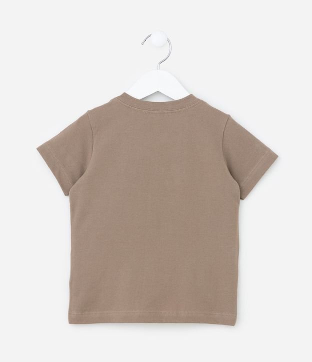 Remera Infantil con Estampa de Dinos - Talle 1 a 6 años 3