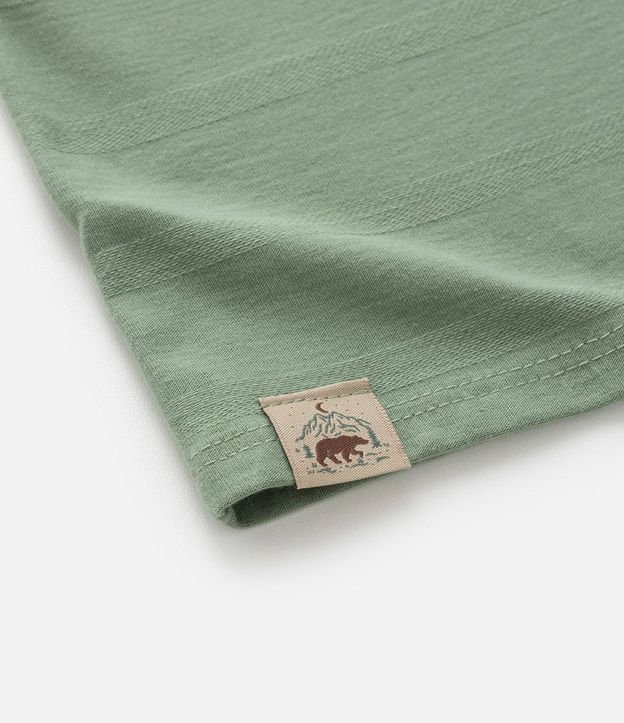 Remera Infantil Texturizada con Cuello Henley - Talle 1 a 6 años 5
