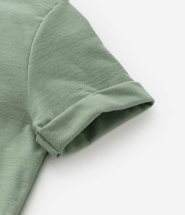 Remera Infantil Texturizada con Cuello Henley - Talle 1 a 6 años 6
