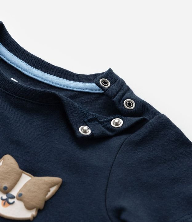 Conjunto Infantil con Estampa Perritos y Rayas - Talle 3 a 18 meses 10
