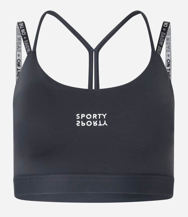 Top Deportivo con Copa y Breteles con Lettering 6
