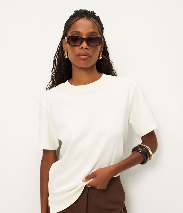 Remera T-Shirt en Suedine Básica 3
