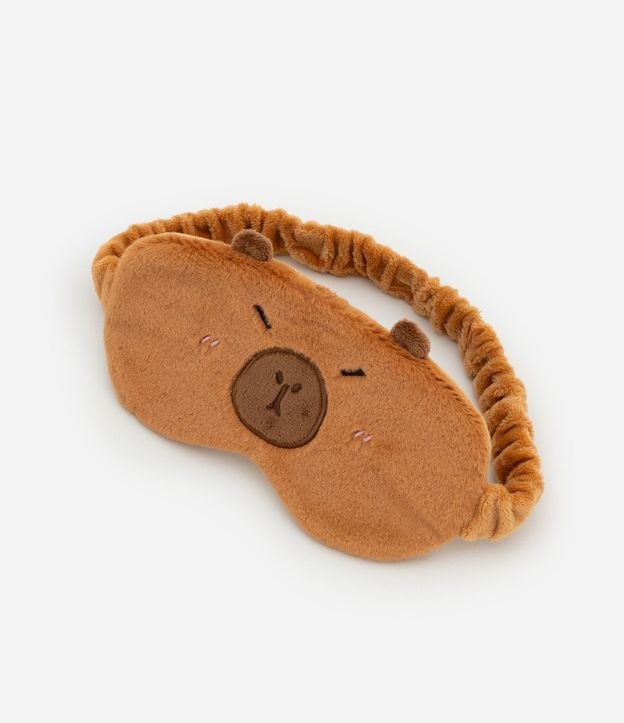 Máscara de Dormir Infantil con Bordado Carpincho - Talle único 1